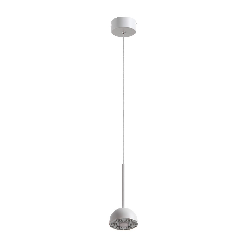 LUM SUSP INT LED 9W 100-277V 30K 500LM SEMIESFERA BC ZAVI II