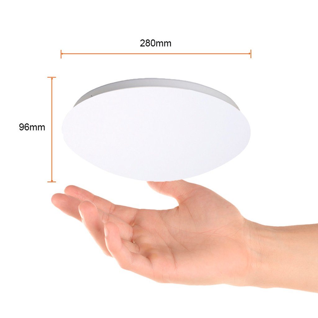 LUM INT SOB TECHO LED 12W 100-240V 65K BCO SARGAS TECNOLITE