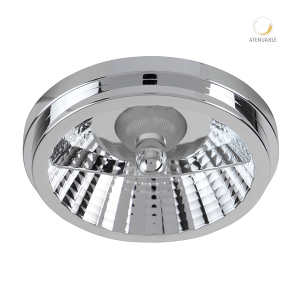 LAMP LED AR111 G53 15W 100-127V 30K CROMO DIM TECNOLITE