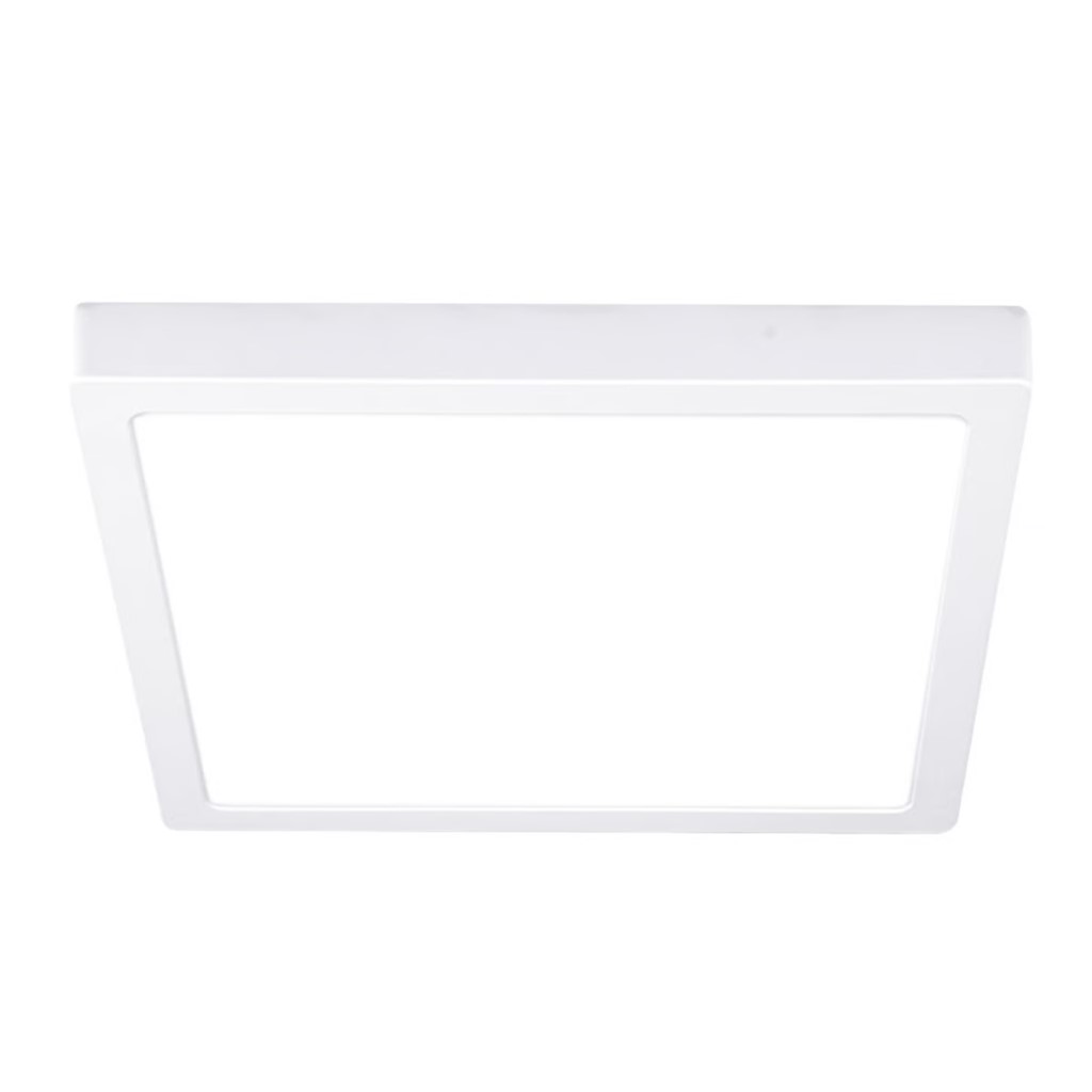 LUM INT SOB TECHO LED 24W 100-240V 30K BCO CUADRADO ALGEDI I