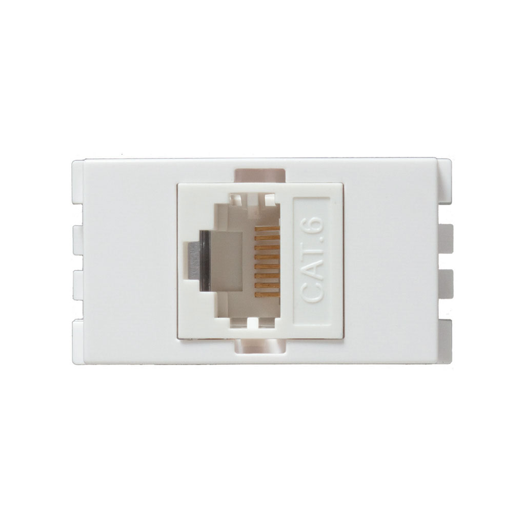 TOMA INFORMATICA RJ45 CAT 6E BLANCO S25 PLUS SIMON