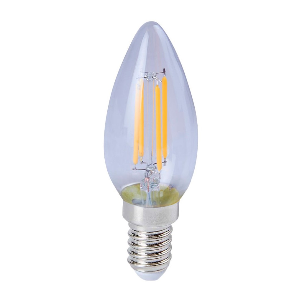 LAMP LED FILAMENTO EIC14 4.5W 127V 27K DIM TECNOLITE