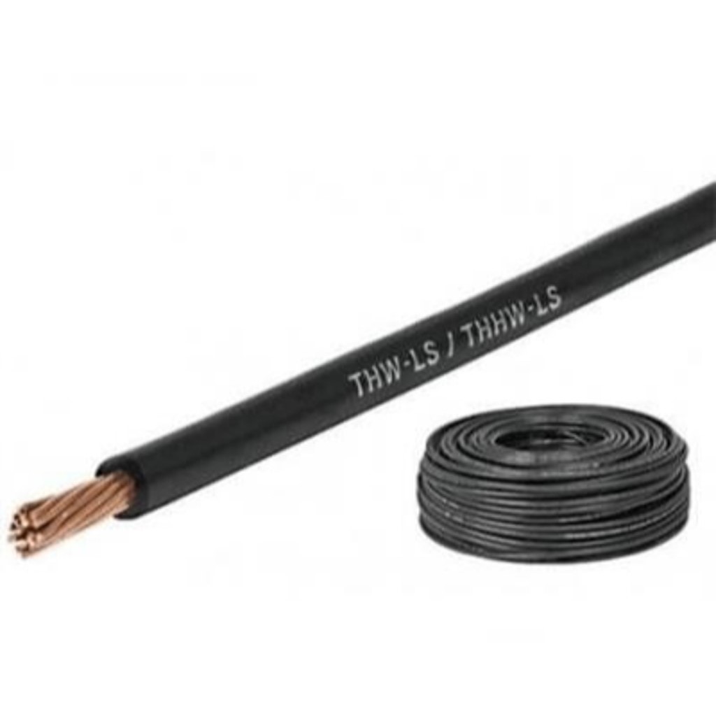 CABLE THW 2/0 AWG ROLLO 100 NEGRO CONDULAC