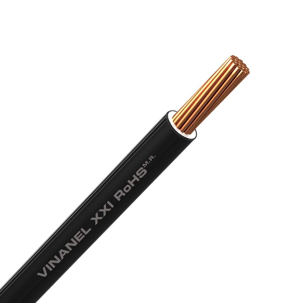 CABLE XXI THHW 10 AWG 90° CARR 500M NEGRO VINANEL