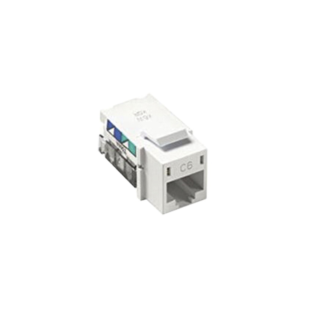 Conector Rj45 Blanco - RHONA Un Mundo en Equipamiento y Soluciones