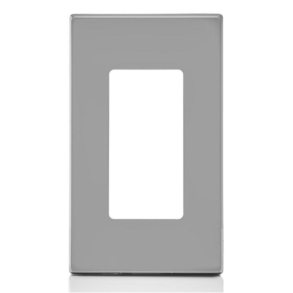 PLACA 1MOD GRIS POLICARBONATO DECORA PLUS