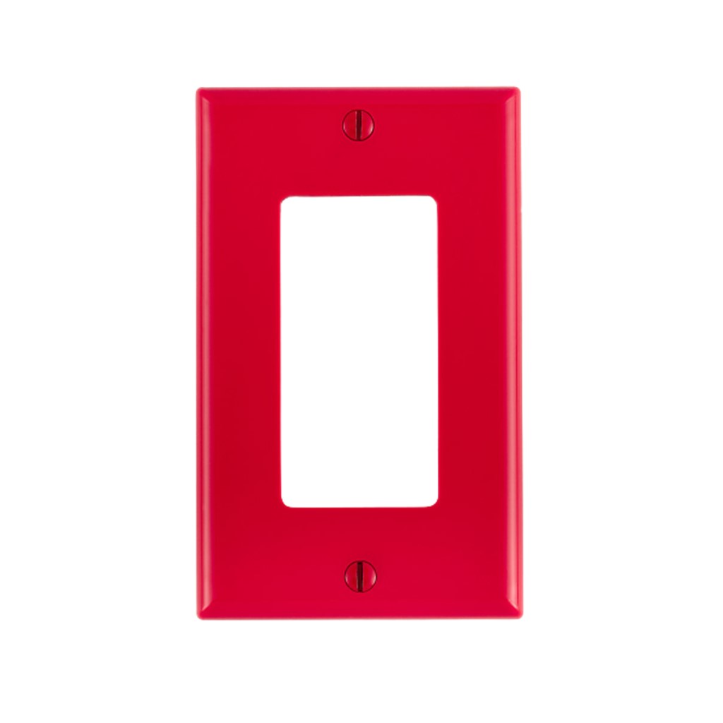 PLACA 1M ROJO NYLON