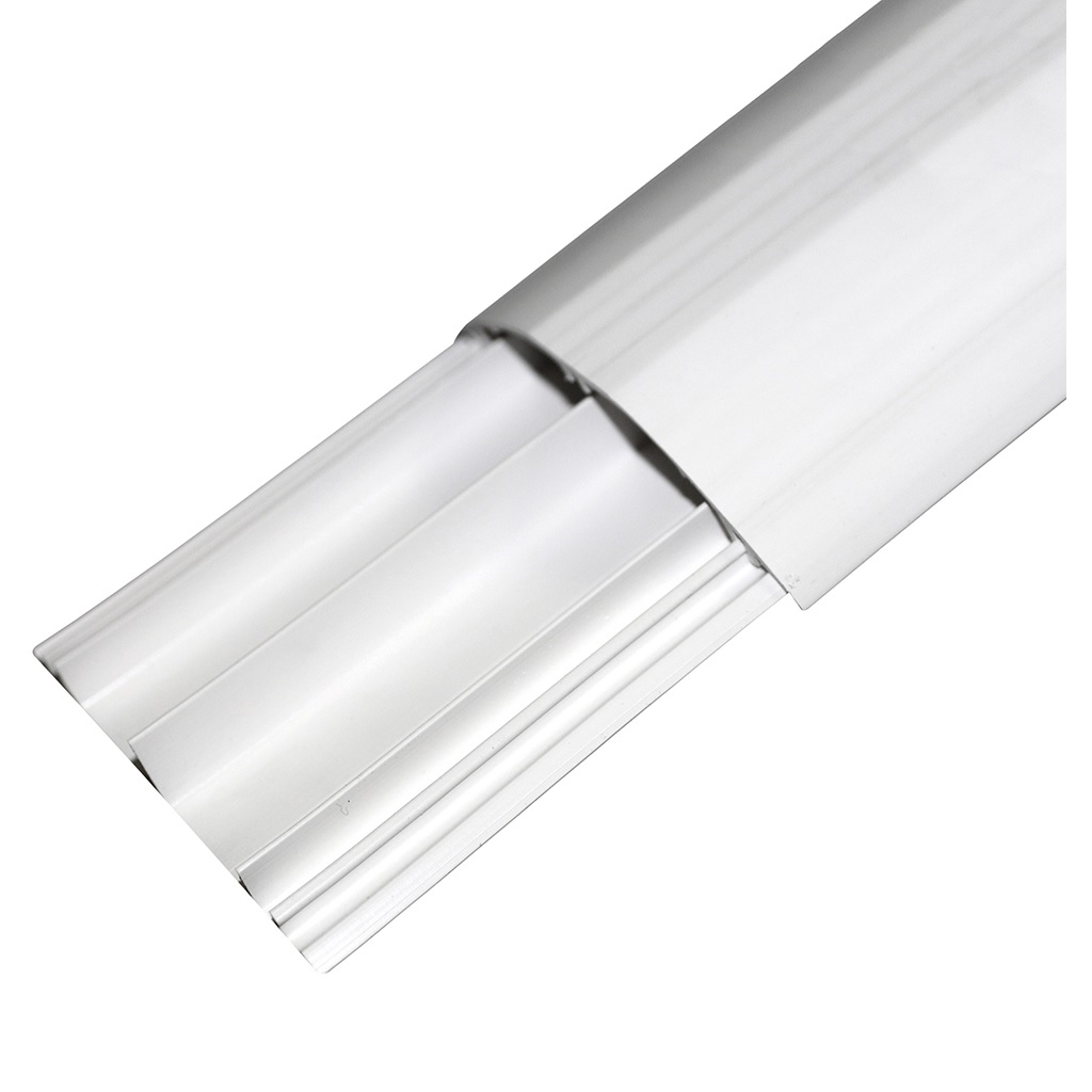 DUCTO MEDIA CANIA 1.22 MTRS (4FT) BLANCO