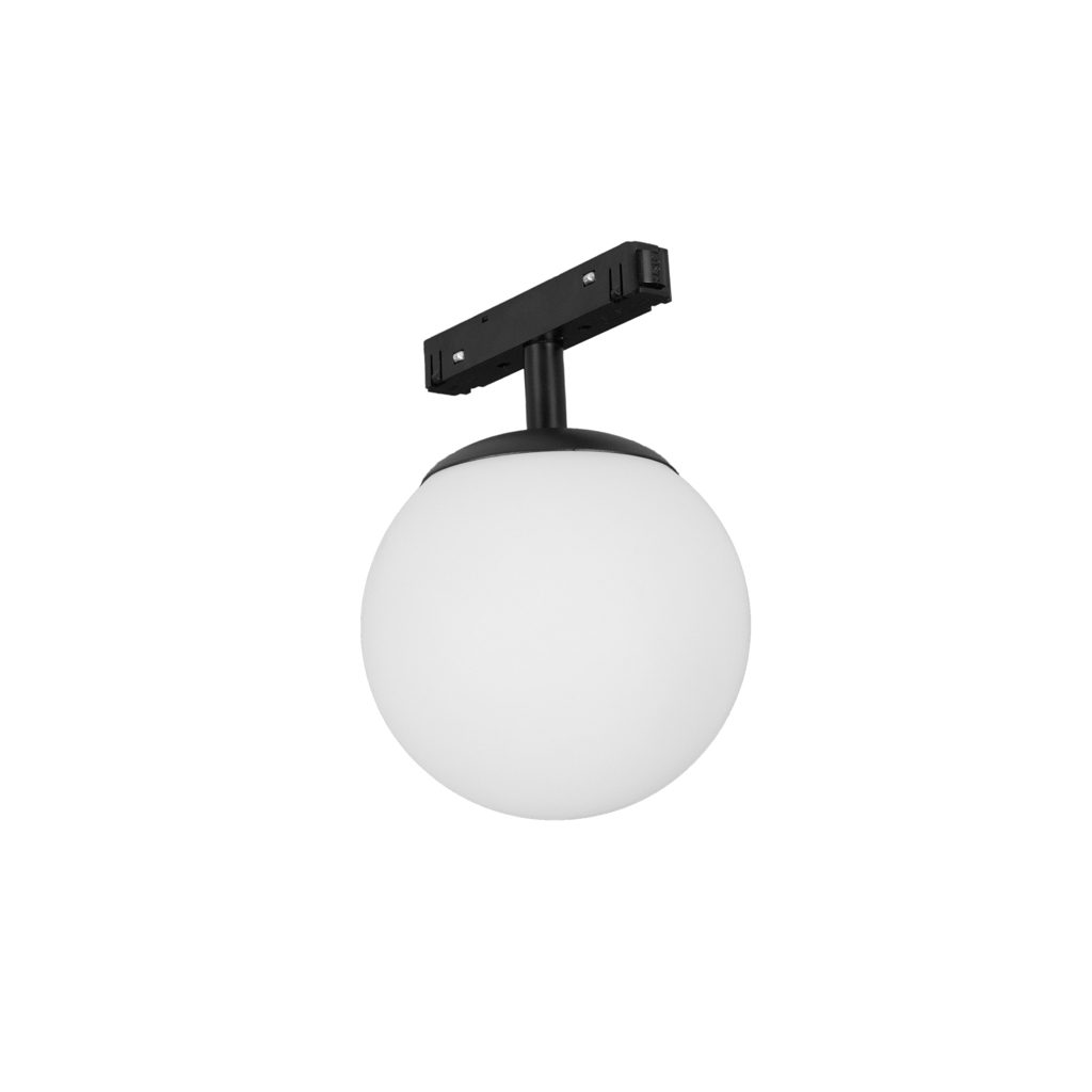 LUM ESFERA RIEL MAGNETICO LED 6W 48V 30K 210LM ATEN NEGRO