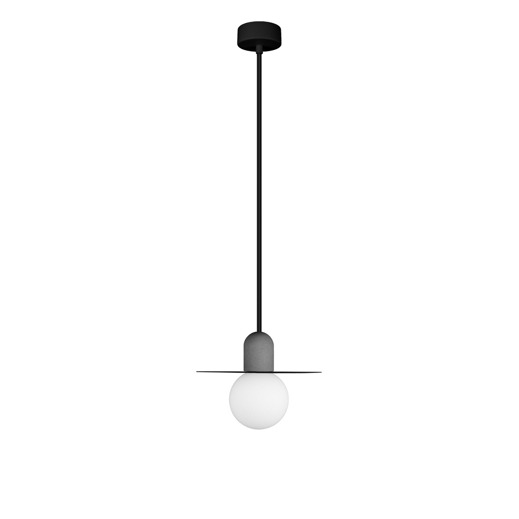 LUM SUSP INT G9 15W 277V S/LAMP 270G GRIS/NEGRO EUROPEA