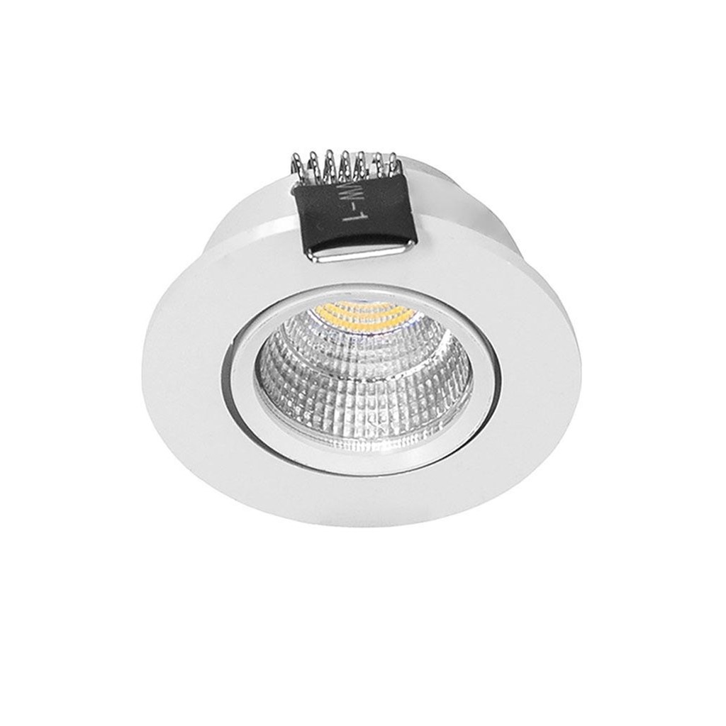 LUM EMP PLAFON DIRIG LED COB 3W 100-240V BF BLANCO