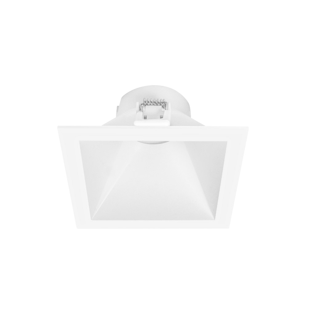 DIFUSOR CUADRADO BAFLE POLICARB BLANCO MODULO LED 8W