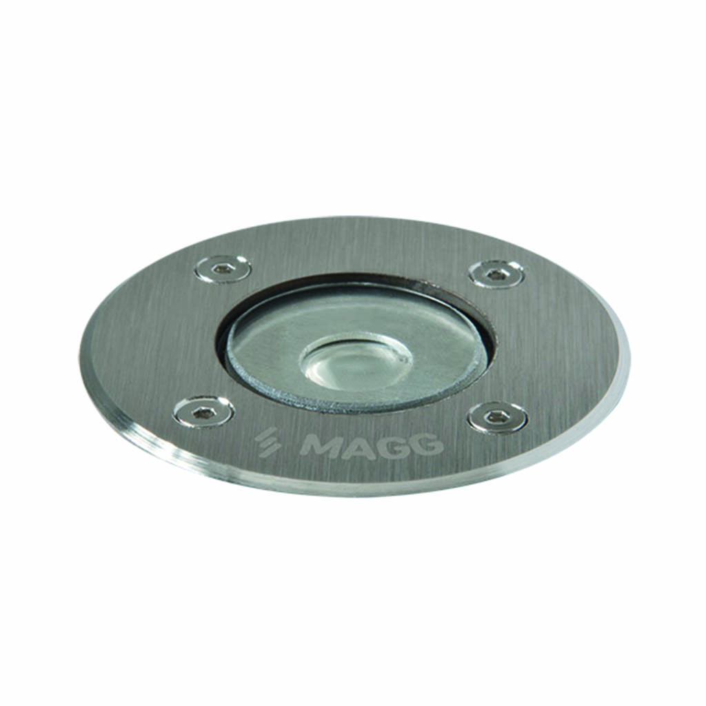 LUM EXT/EMP PISO LED 2W 100-240V 27K ACE INOX EP60 18° MAGG