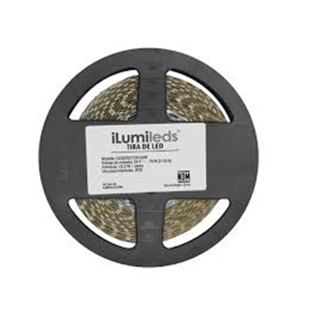 TIRA EXTRAPLANA LED 2835 120LEDXM 76W 24V 60K IP20 ILUMILEDS