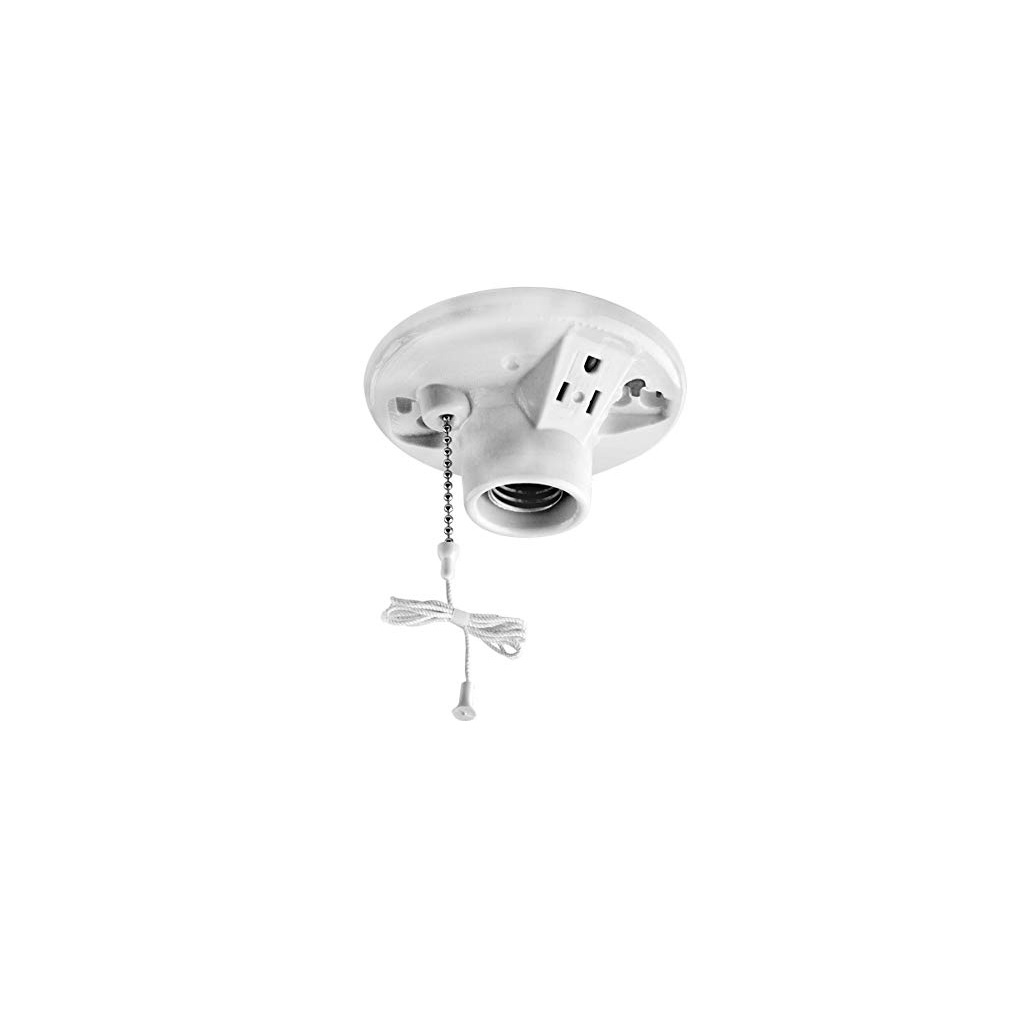 SOQUET PORCELANA CADENA/CONTACTO 2P3H