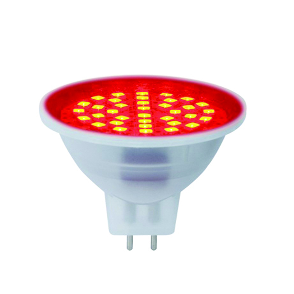 LAMP LED DE 2.3W ROJO 100-127V Gx5.3