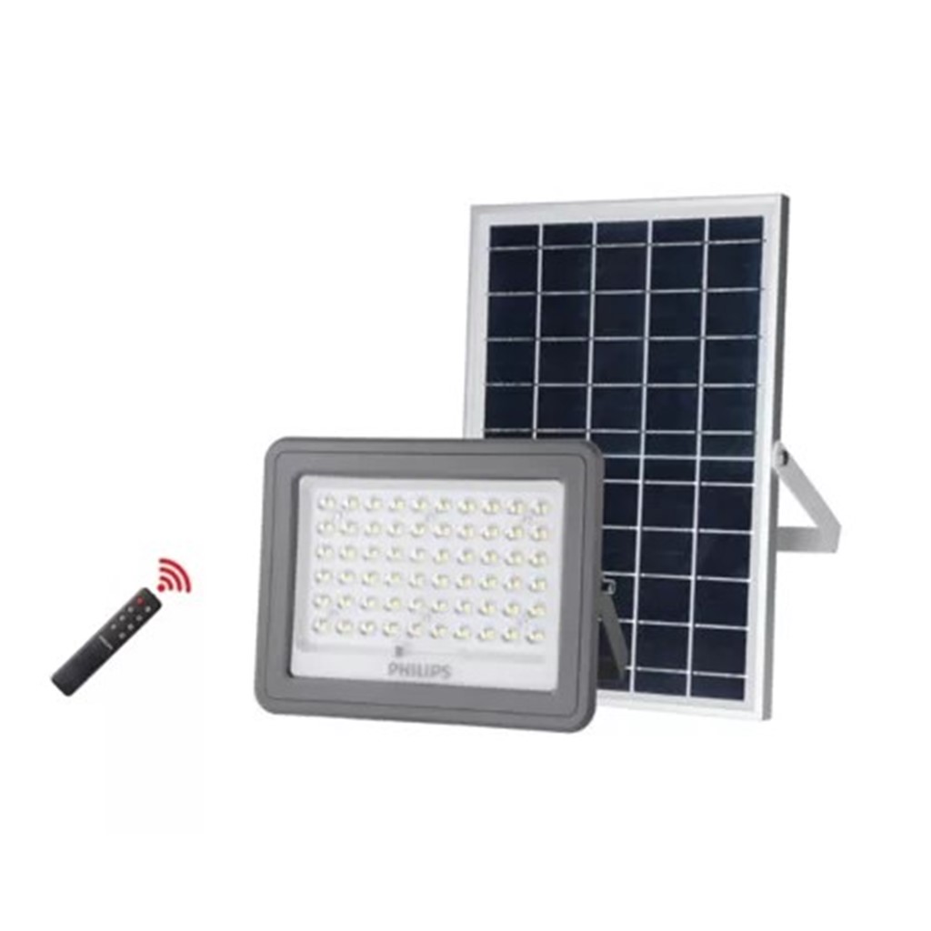 LUM PROY SOLAR LED 10W 3.5-5V 65K IP65 1500LM C/CTRL RESIDEN