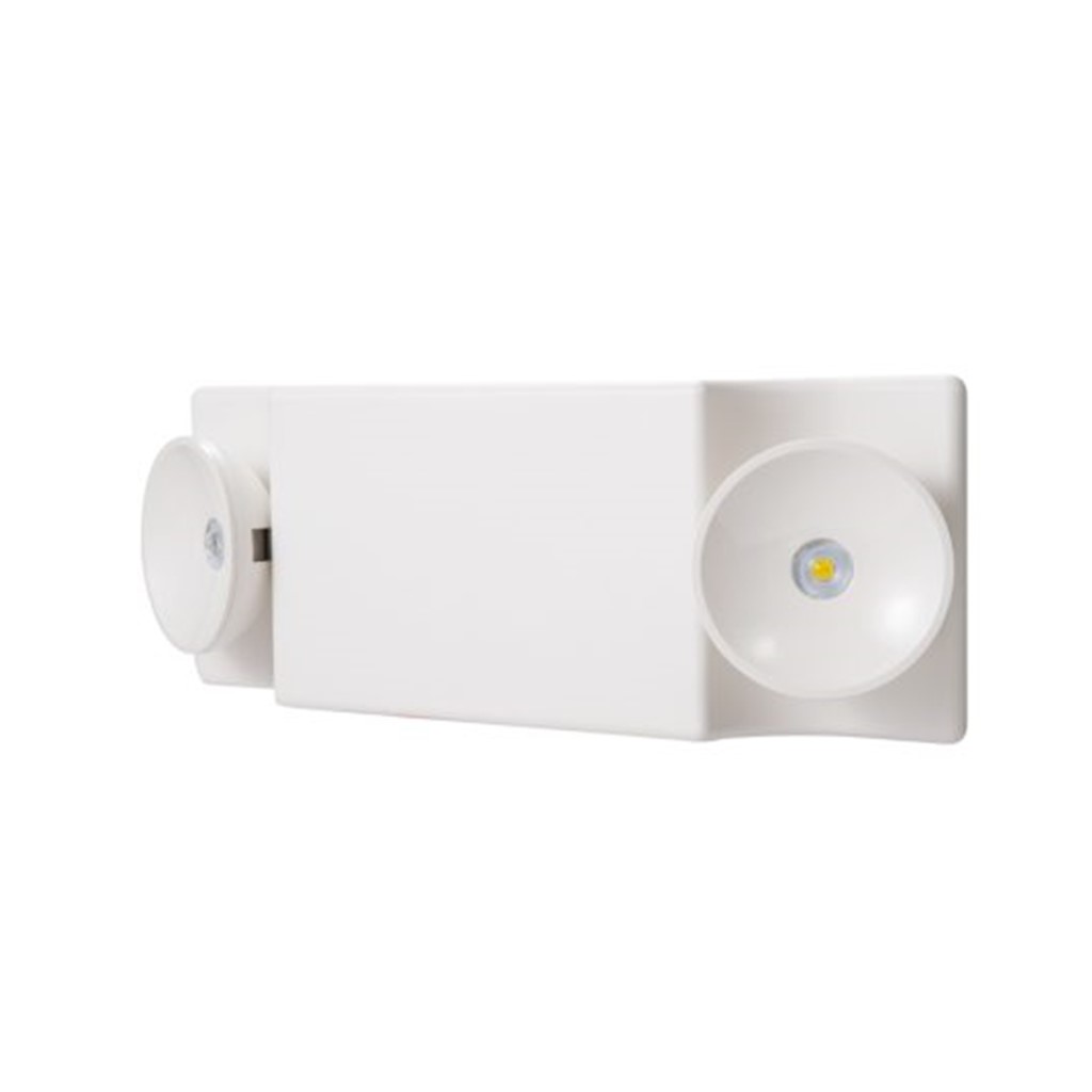 LUM EMERGENCIA LED 1.2W 120-277V 50K BCO 2/CABEZ BAT/90MIN