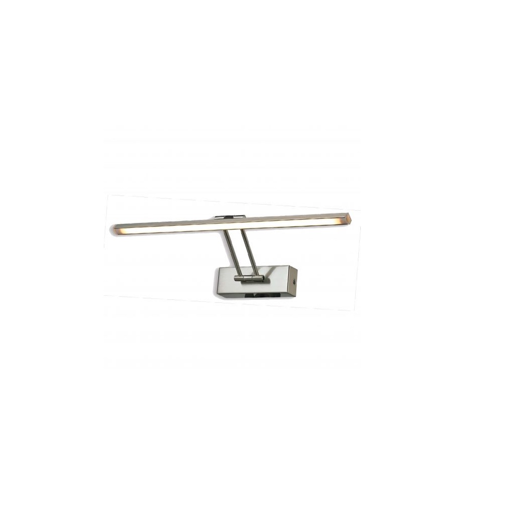 LUM INT DEC PARED LED 12W 100-240V 30K CROMO CUADRO TECNOLIT
