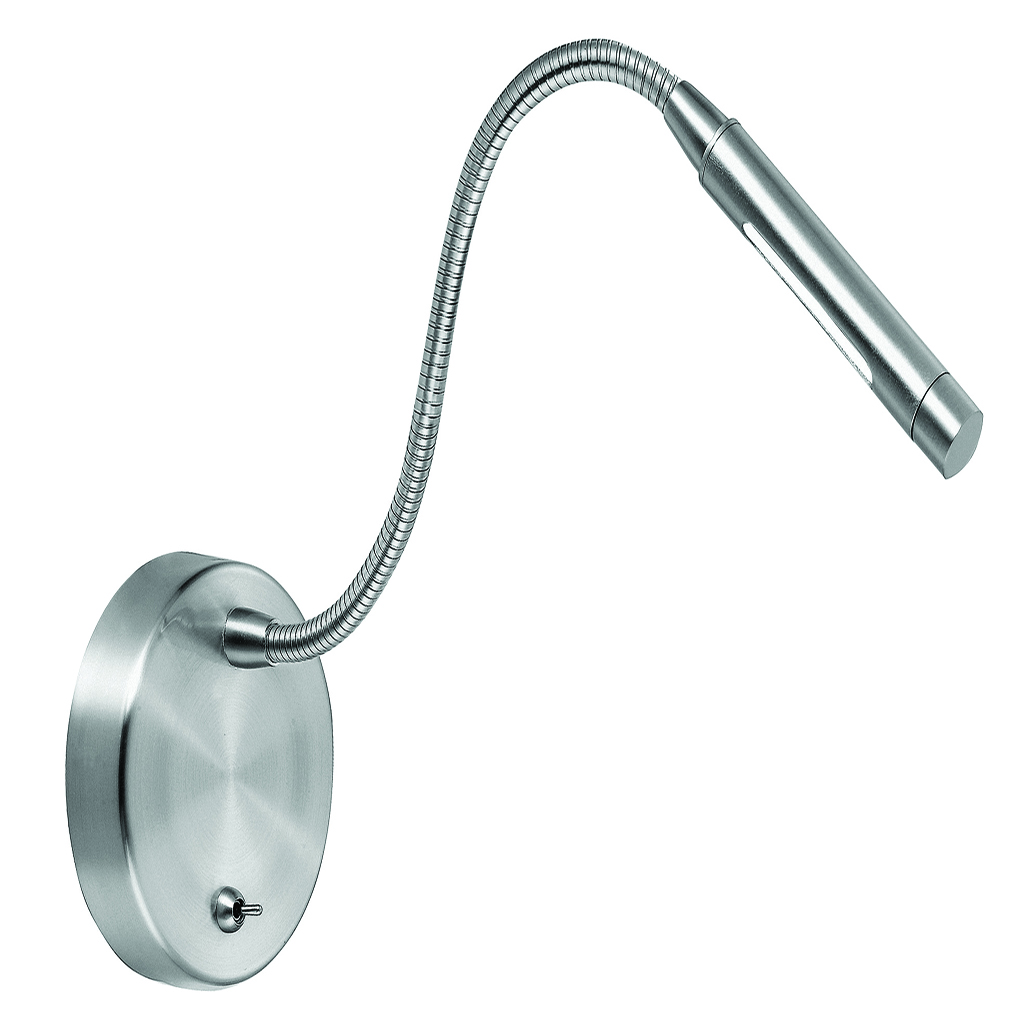 LUM INT MURO LED 2W 100-240V 30K SATIN FREISING TECNO