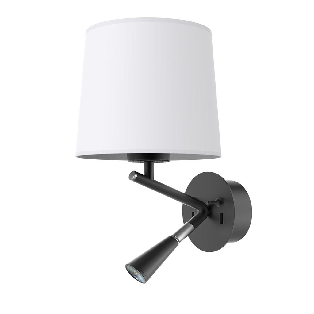 LUM INT MURO LED 20W 100-240V SATIN BUNDA TECNO