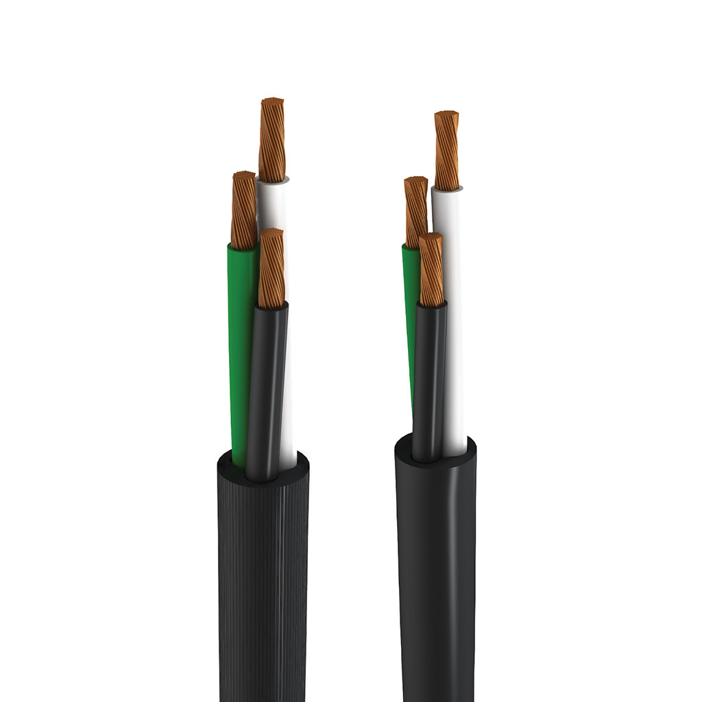 Cable Eléctrico de Uso Rudo 2 Hilos Calibre 16 AWG, Hasta 600 V. Rollo de  100 m.