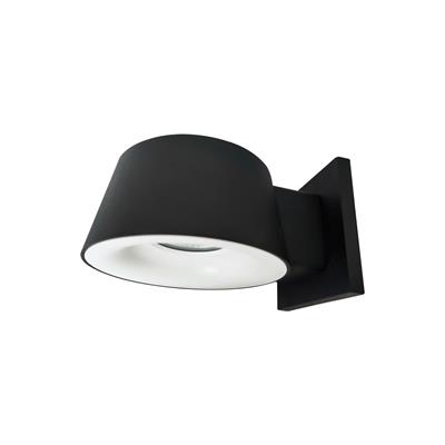 LUM INT SOB MURO LED 10W 100-240V 30K NEGRO VEGG