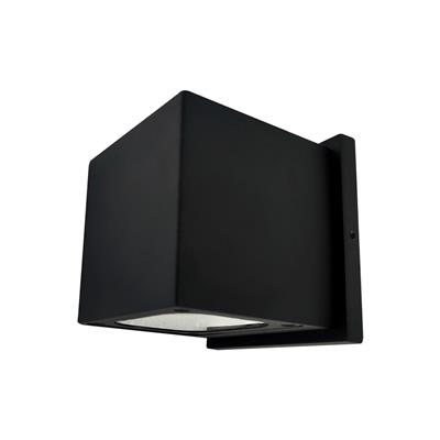 LUM INT SOB MURO LED 10W 100-240V 30K NEGRO KEENYA I