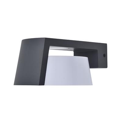 LUM SOB MURO LED 11W 127V 30/40K GRIS OBSCURO WAND