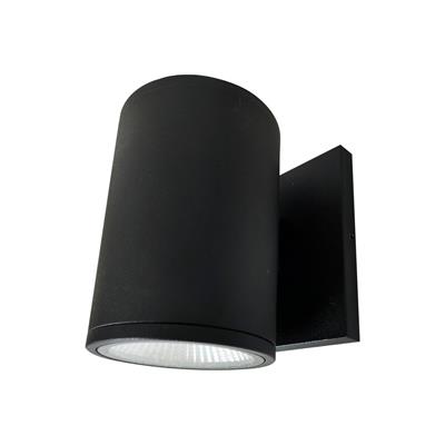 LUM INT SOB MURO LED 12W 100-240V 30K NEGRO BANGO I