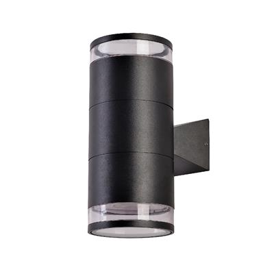 LUM EXT SOB MURO LED 20W 100-240V 30K NEGRO MORIAH