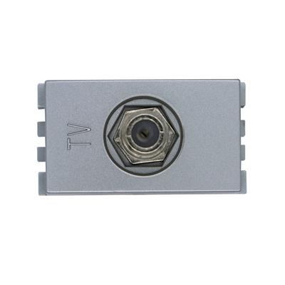 TOMA TV COAXIAL ALUMINIO SIMON