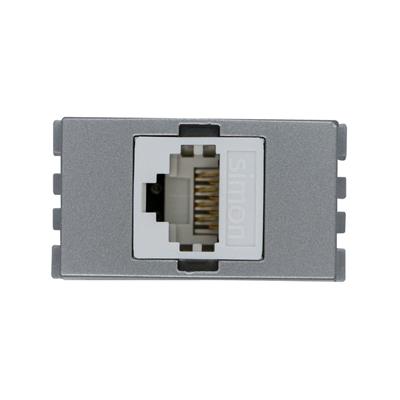 TOMA INFORMATICA RJ45 CAT 6E ALUMINIO S25 PLUS SIMON