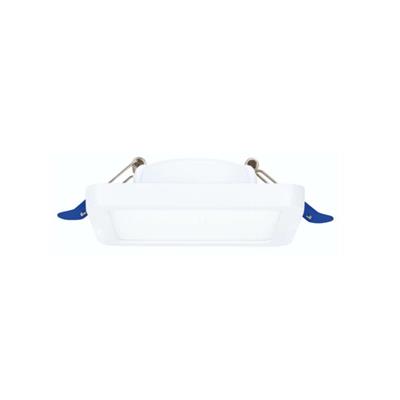 LUM DOWNLI CUAD LED 6W 100-277V 30/40/60K 360LM IP44 3PG BCO
