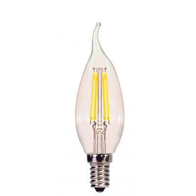 LAMP LED VINTAGE 4W 120V E12 50K TRANSP VELA