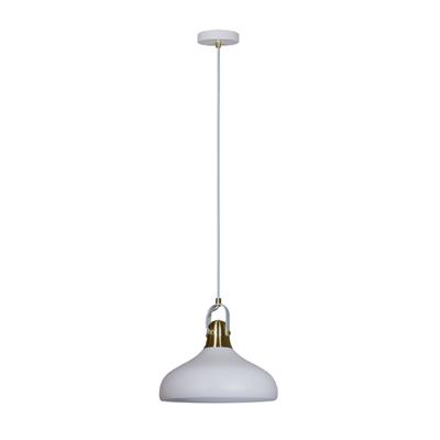 LUM INT SUSP E27 100-240V SIN LAMP BLANCO/DORADO LAOS