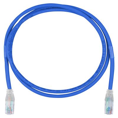 CORDON DE PARCHEO CAT6 AZUL OSCURO 4FT 24AWG