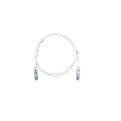 CORDON DE PARCHEO CAT6 BLANCO 7FT TRACEABLE