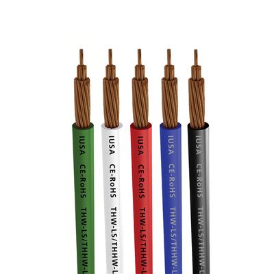 CABLE THW-LS 14 AWG 600V 75-90° 100M VERDE COBRE-PVC IUSA