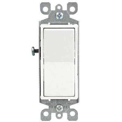 APAGADOR SILENCIOSO 4V 15A-120-277V S/PLACA BLANCO DECORA