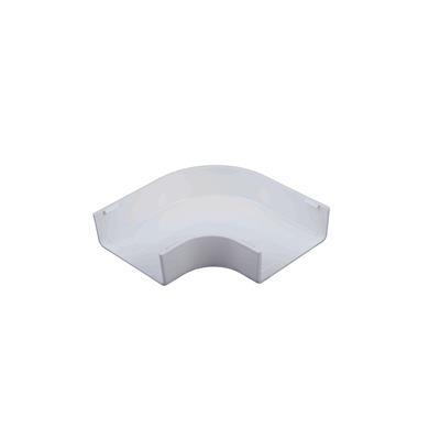 CODO PLANO DE PVC 90G P/CANALETA 12X20MM BLANCO