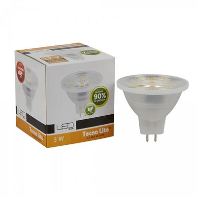 LAMP LED REF MR16 GX5.3 3W 12V 30K TECNOLITE