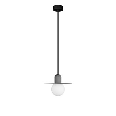 LUM SUSP INT G9 15W 277V S/LAMP 270G GRIS/NEGRO EUROPEA