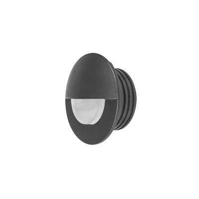 LUM EMP MURO LED 1W 100265V 180G 30K NEGRO