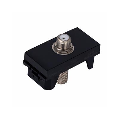 TOMA TV COAXIAL 1 MOD NEGRO NIESSEN SERIE ORIGEN