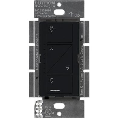 DIMMER 150W LED 120V NEGRO CASETA
