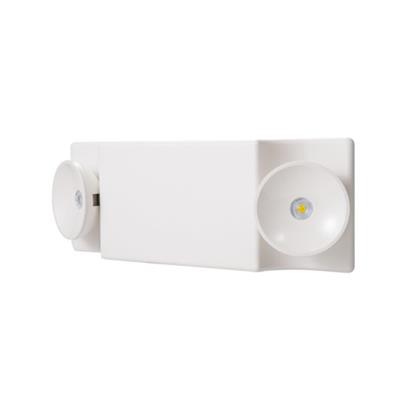 LUM EMERGENCIA LED 1.2W 120-277V 50K BCO 2/CABEZ BAT/90MIN