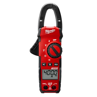 AMPERIMETRO DE GANCHO 400A 600V CAT III MILWAUKEE