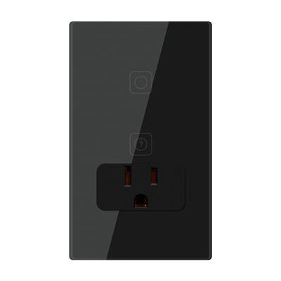 INTERRUPTOR SMART 1C + CONTACTO SMART 16A NGO C/PLACA