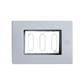 PLACA PARED IP55 GRIS S26 SIMON